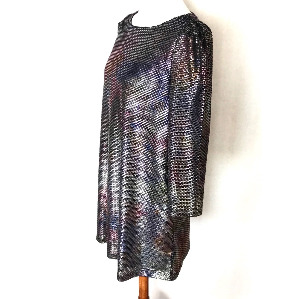 Free People Diamonds Are Forever Dress Metallic - Picture 3 of 8